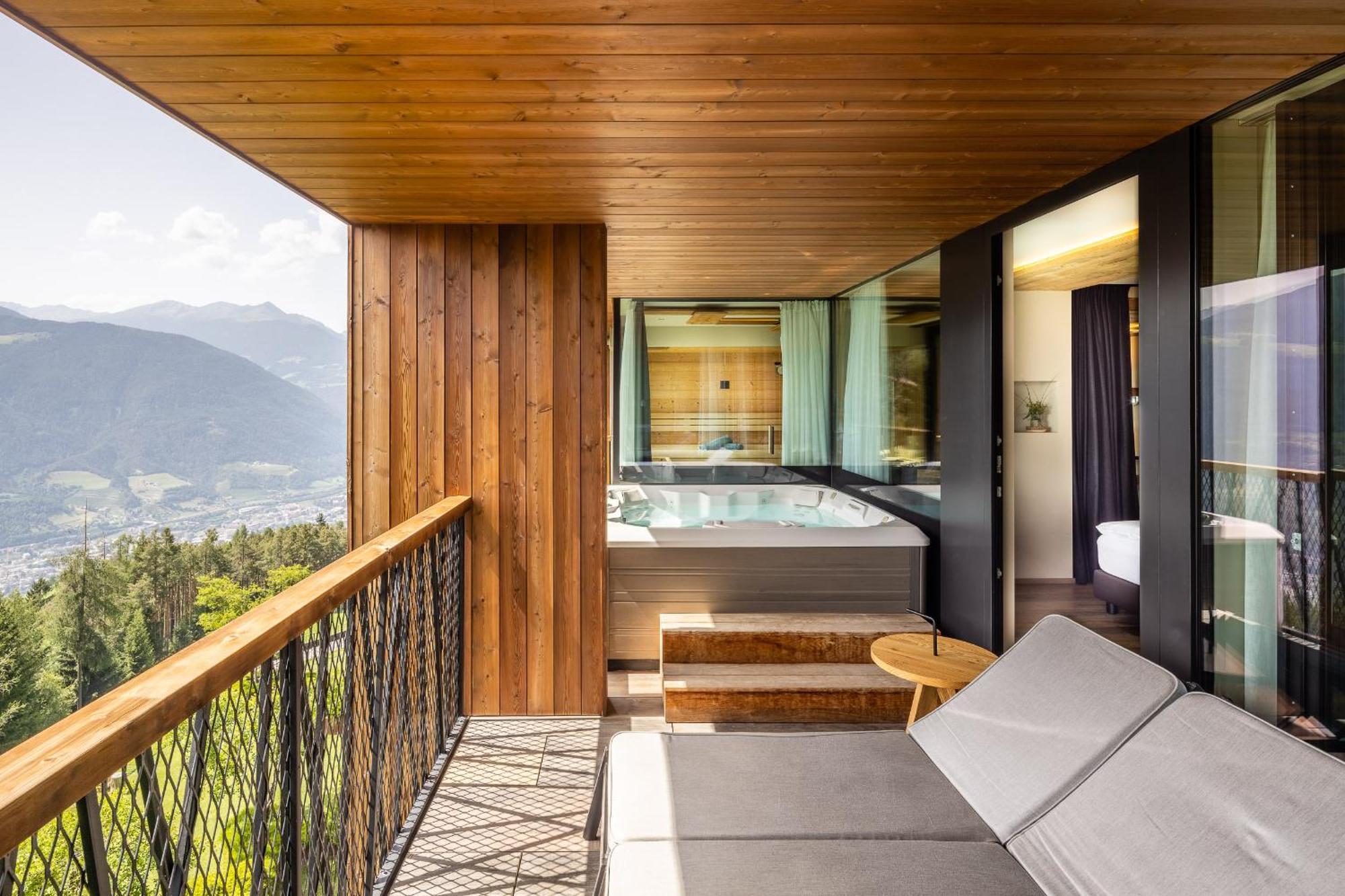 Hotel My Arbor - Dolomites Bresanona Exterior foto A private spa at the 7132 Summit