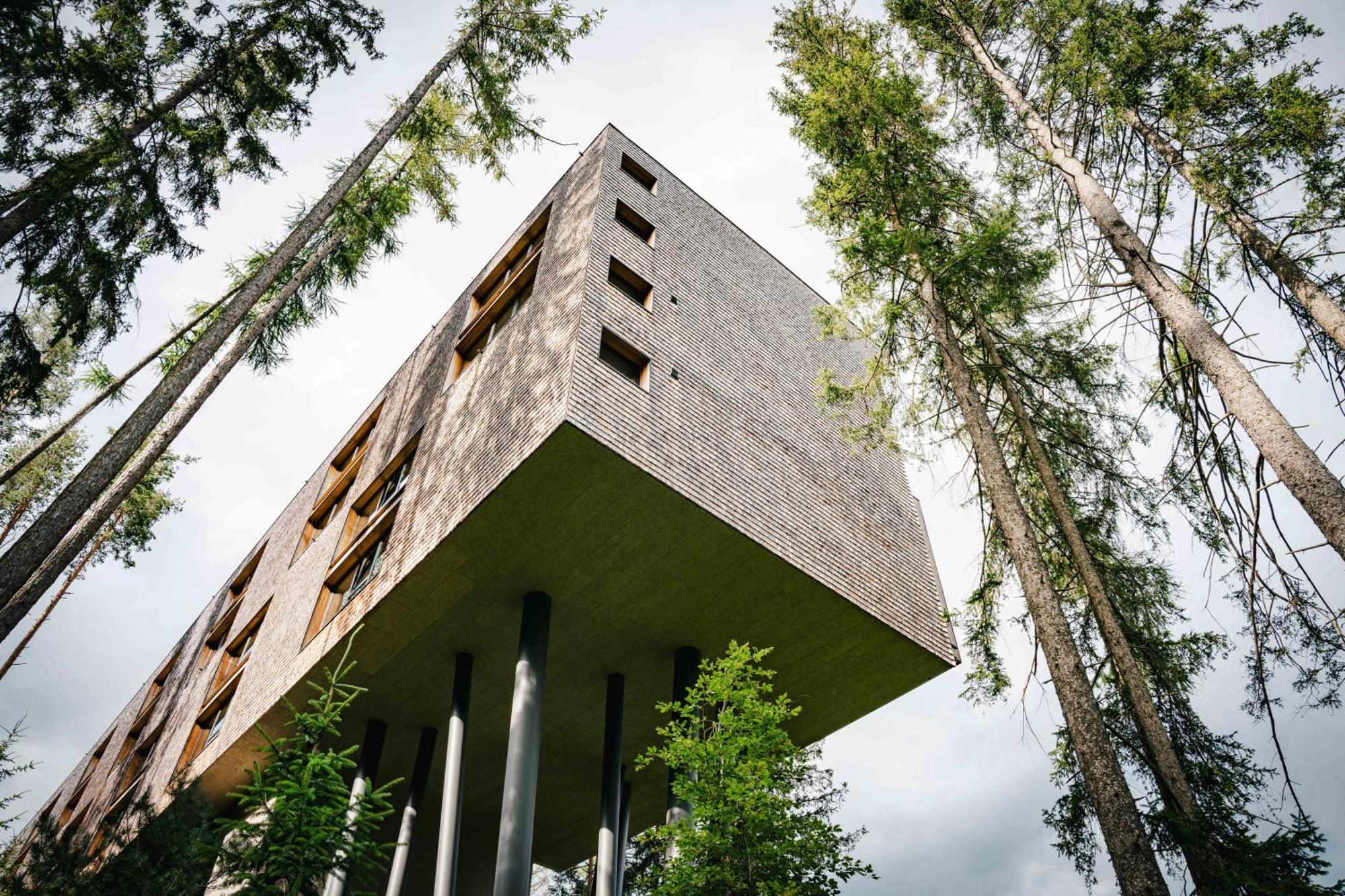 Hotel My Arbor - Dolomites Bresanona Exterior foto The "Cube"
